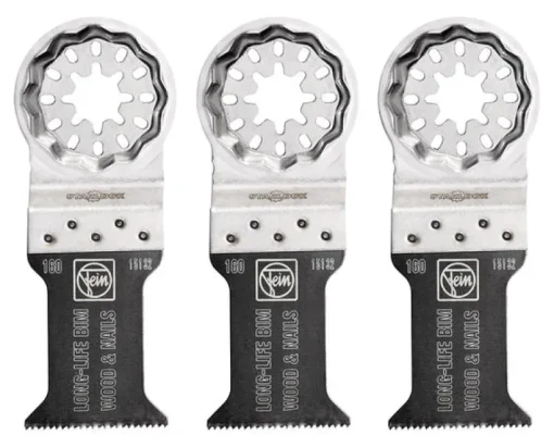 Fein Starlock 1-3/8 in. X 2 in. L Bi-Metal Saw Blade Set 3 pk