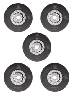 Fein Starlock 3-3/8 in. X 3-3/8 in. L High Speed Steel Saw Blade 5 pk