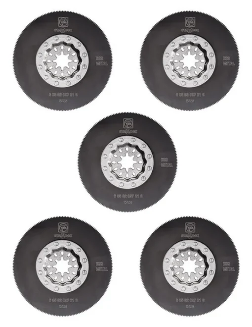 Fein Starlock 3-3/8 in. X 3-3/8 in. L High Speed Steel Saw Blade 5 pk