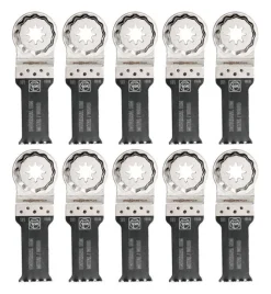 Fein StarlockPlus 1-1/8 in. X 2 in. L Bi-Metal Saw Blade Set 10 pk