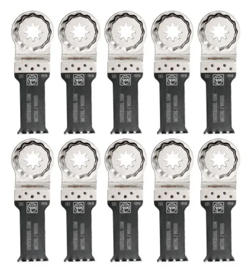 Fein StarlockPlus 1-1/8 in. X 2 in. L Bi-Metal Saw Blade Set 10 pk