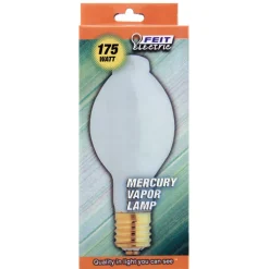 Feit 175 W ED28 HID Bulb 7350 lm Bright White Mercury Vapor 1 pk