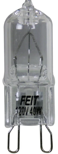Feit 40 W JCD Tubular Halogen Bulb 470 lm Warm White 1 pk