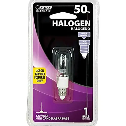 Feit 100 W T4 Tubular Halogen Bulb 1600 lm Warm White 1 pk