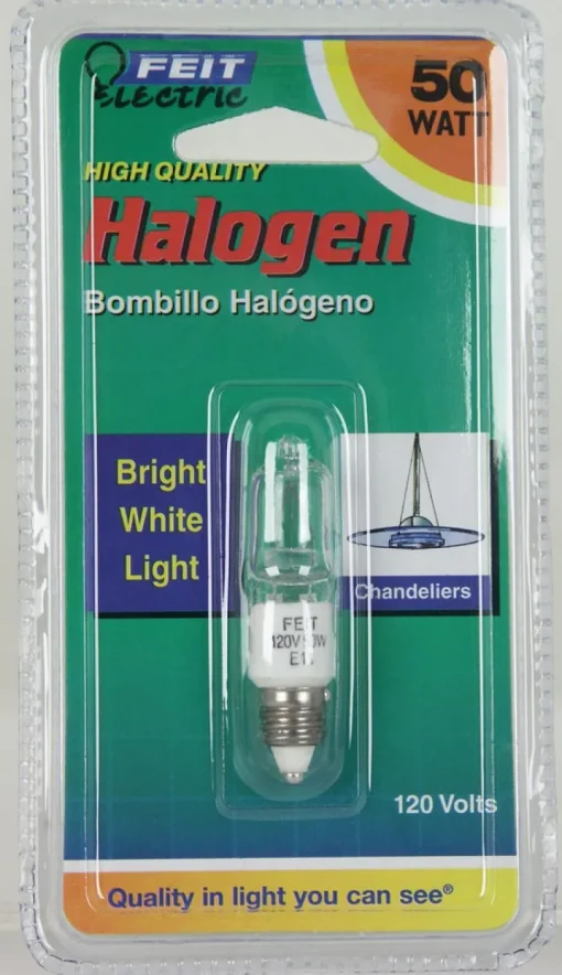 Feit 100 W T4 Tubular Halogen Bulb 1600 lm Warm White 1 pk