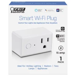 Feit Electric Commercial and Residential Plastic Smart Plug 2 Boxed
