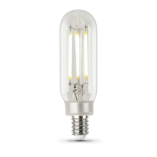 FEIT Electric T8 E12 (Candelabra) LED Bulb Soft White 40 Watt Equivalence 1 pk