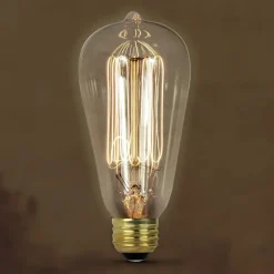 FEIT Electric The Original 60 watts ST19 Vintage Incandescent Bulb E26 (Medium) Soft White 1 pk (Pack of 6)
