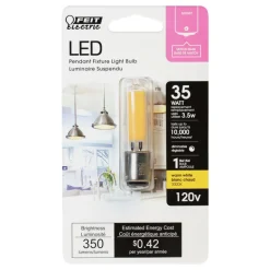 Feit Electric Warm White 200 lm. 3000 K 80 CRI T4 BA15d Bayonet LED Bulb 35W Equivalence
