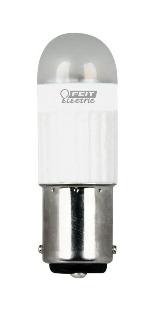 Feit Electric Warm White 200 lm. 3000 K 80 CRI T4 BA15d Bayonet LED Bulb 35W Equivalence