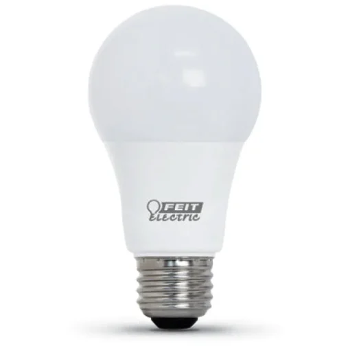 Feit Enhance A19 E26 (Medium) LED Bulb Bright White 40 Watt Equivalence 4 pk