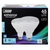 Feit Enhance BR40 E26 (Medium) LED Bulb Daylight 65 Watt Equivalence 2 pk