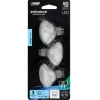 Feit Enhance MR16 GU5.3 LED Bulb Daylight 50 Watt Equivalence 3 pk