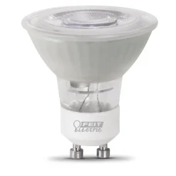 Feit Enhance MR16 GU10 LED Bulb Bright White 50 Watt Equivalence 3 pk