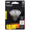 Feit Enhance MR16 GU5.3 LED Bulb Bright White 20 Watt Equivalence 1 pk
