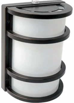 Feit LED Dusk to Dawn Hardwired LED Bronze Security Wall Light