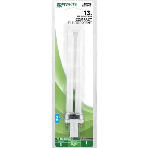 Feit Legacy Bulbs 13 W PL 1.3 in. D X 7 in. L CFL Bulb Soft White Specialty 2700 K 1 pk
