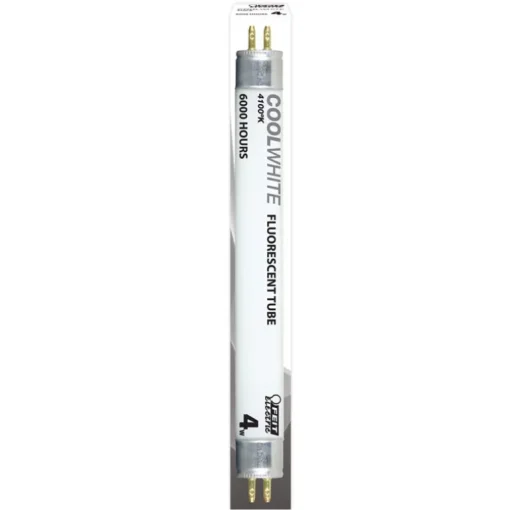 Feit Legacy Bulbs 4 W T5 0.63 in. D X 6 in. L Fluorescent Bulb Cool White Linear 4100 K 1 pk