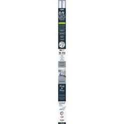 Feit Linear T8/T12 Cool White 93.4 in. 1-Pin Linear LED Tube Light Bulb 42 Watt Equivalence 1 pk