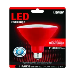 Feit PAR38 E26 (Medium) LED Bulb Red 120 Watt Equivalence 1 pk