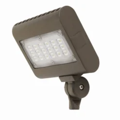 Feit Pro Series Dusk to Dawn Hardwired LED Bronze Floodlight