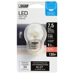 Feit S11 E26 (Medium) LED Bulb Soft White 7.5 Watt Equivalence 1 pk