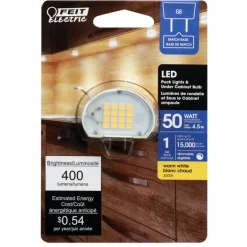 Feit Specialty G8 LED Bulb Bright White 50 Watt Equivalence 1 pk