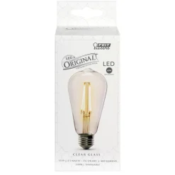 Feit ST19 E26 (Medium) LED Bulb Soft White 60 Watt Equivalence 1 pk