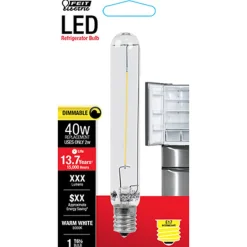 Feit T6.5 E17 (Intermediate) LED Bulb Bright White 40 Watt Equivalence 1 pk