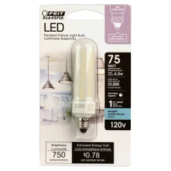 Feit T4 E11 LED Bulb Daylight 75 Watt Equivalence 1 pk