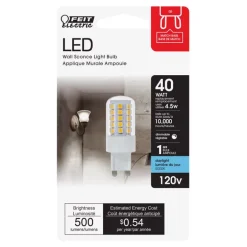 Feit T4 G9 LED Bulb Daylight 40 Watt Equivalence 1 pk