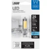 Feit T4 G8 LED Bulb Daylight 25 Watt Equivalence 1 pk