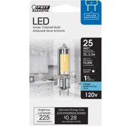 Feit T4 G8 LED Bulb Daylight 25 Watt Equivalence 1 pk