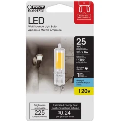 Feit T4 G9 LED Bulb Daylight 25 Watt Equivalence 1 pk