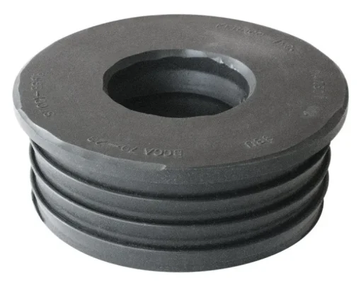 Fernco Schedule 40 3 in. Compression X 1-1/2 in. D Compression PVC Donut Fitting 1 pk