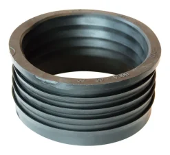 Fernco Schedule 40 4 in. Compression X 4 in. D Compression PVC 5 in. Donut Fitting 1 pk