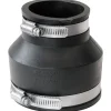 Fernco Schedule 40 3 in. Hub X 2 in. D Hub PVC 4-1/2 in. Flexible Coupling 1 pk