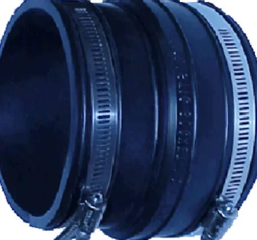 Fernco Schedule 40 3 in. Hub X 2 in. D Hub PVC 4-1/2 in. Flexible Coupling 1 pk