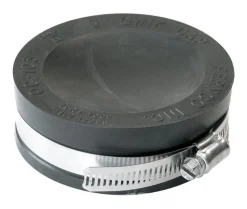 Fernco Schedule 40 3 in. Hub Hub PVC 4.4 in. Drain Cap 1 pk