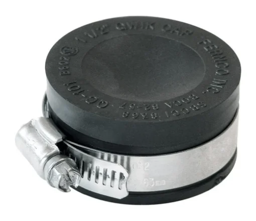 Fernco Schedule 40 1-1/2 in. Hub PVC 1-1/2 in. Drain Cap 1 pk