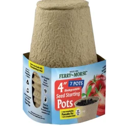 Ferry-Morse 7 Cells 5 in. H X 4 in. W X 4 in. L Seed Starting Peat Pot 7 pk