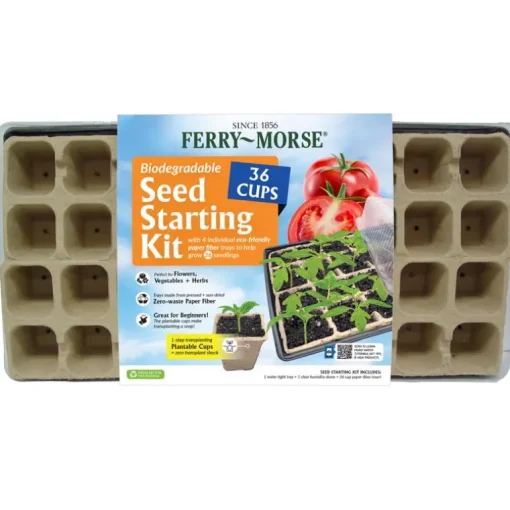 Ferry-Morse 36 Cells 3 in. H X 11.4 in. W X 21.5 in. L Plant Transplant Starter Kit 1 pk