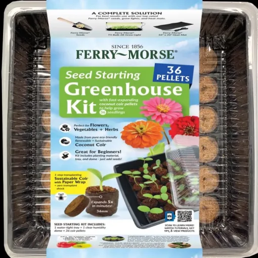 Ferry-Morse 36 Cells 11 in. W X 11 in. L Seed Starting Kit 1 pk