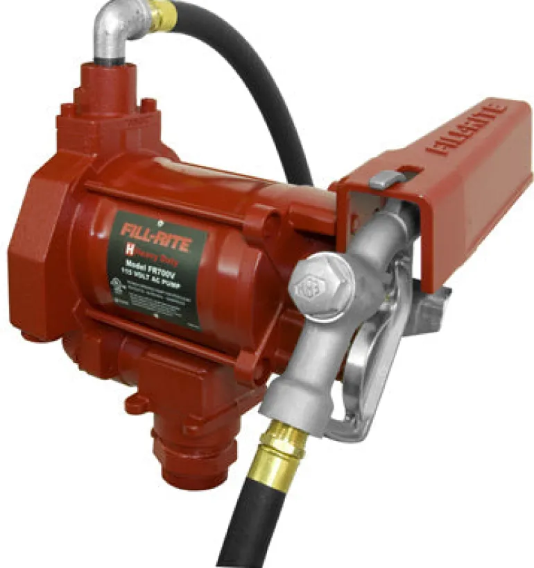 Fill-Rite Cast Iron Fuel Pump Hose and Nozzle 18 gpm 12