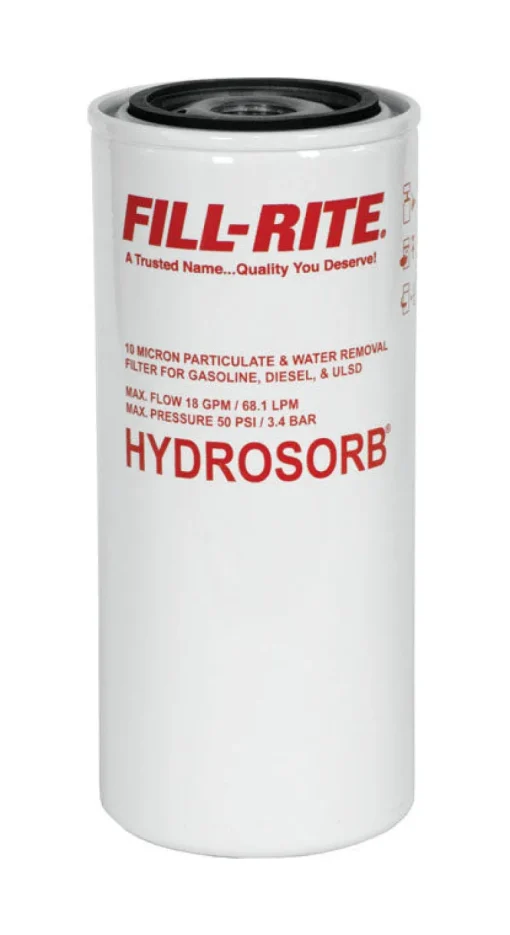 Fill-Rite Nickel Plated Hydrosorb Spin-On Filter 18 gpm