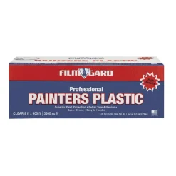 Film-Gard 9 ft. W X 400 ft. L X 0.35 mil Professional Grade Painter's Plastic Sheeting 1 pk