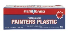 Film-Gard 9 ft. W X 400 ft. L X 0.35 mil Professional Grade Painter's Plastic Sheeting 1 pk