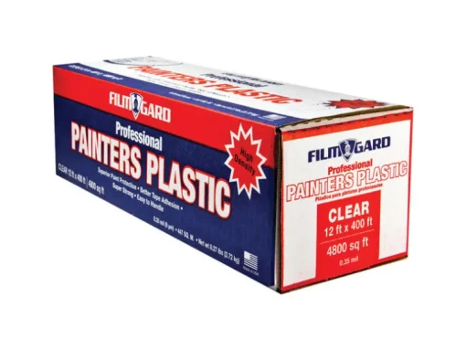 Film-Gard 12 ft. W X 400 ft. L X 0.35 mil Professional Grade Painter's Plastic Sheeting 1 pk