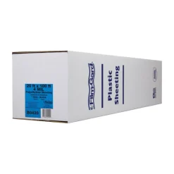 Film-Gard Plastic Sheeting 4 mil X 20 ft. W X 100 ft. L Polyethylene Black 1 pk