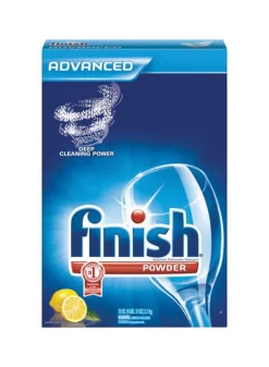 Finish Lemon Scent Powder Dishwasher Detergent 75 oz